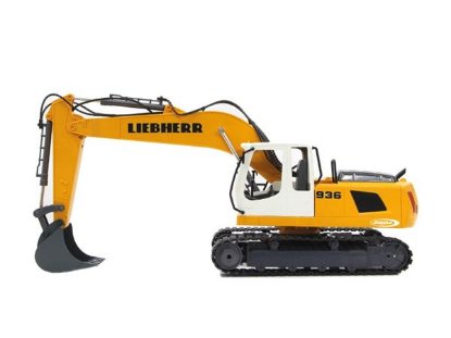 Igračka na daljinsko upravljanje JAMARA Liebherr R936, žuti 1:18