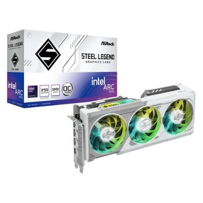 Grafička kartica ASRock Intel Arc B580 Steel Legend OC, 12GB GDDR6