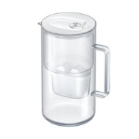 Vrč za filtriranje vode AQUAPHOR Glass, 2,5 l, stakleni, bijeli