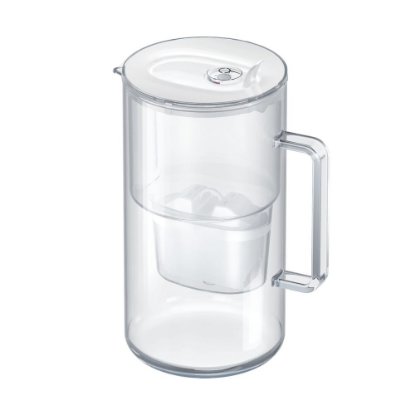 Vrč za filtriranje vode AQUAPHOR Glass, 2,5 l, stakleni, bijeli