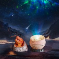 Laserski projektor LONVIS Dinosaur, 8 vrsta projekcija, daljinski upravljač