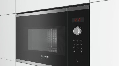 Ugradbena mikrovalna pećnica BOSCH BFL523MS0, 800 W, 20 l, 59x38 cm, inox
