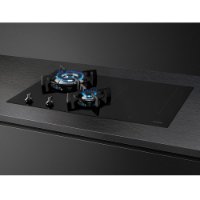Ugradbena ploča SMEG PM3743D, kombinirana, 75 cm, 2 plina + 2 indukcija, staklokeramika, crna