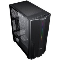 Kućište MS Fighter V310, MIDI, ATX, window, crno, bez napajanja