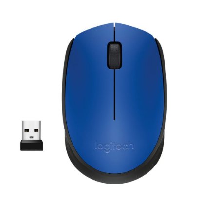 Miš LOGITECH M171, optički, bežični, plavi
