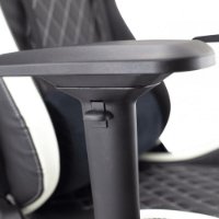 Gaming stolica WHITE SHARK Nitro GT, crno-bijela