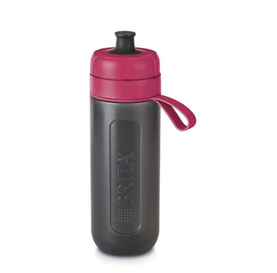 Boca za vodu BRITA Fill&Go Active, 0,6 l, s jednim filterom, ružičasta