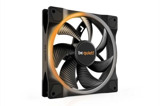 Ventilator BE QUIET Light Wings, 140mm, 1500 okr/min, crni