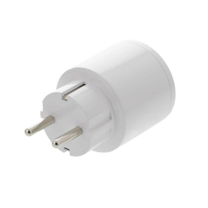 Bežična pametna utičnica DELTACO SH-P01-3P, set 3 komada, paljenje/gašenje uređaja putem mobilne aplikacije, timer, WiFi, bijela
