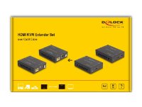 Proširivač DELOCK HDMI, KVM, preko Cat.6 kabla, set