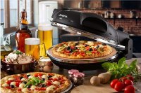 Pizza pekač ARIETE 917, 1200 W, 400 stupnjeva, 33 cm, crni