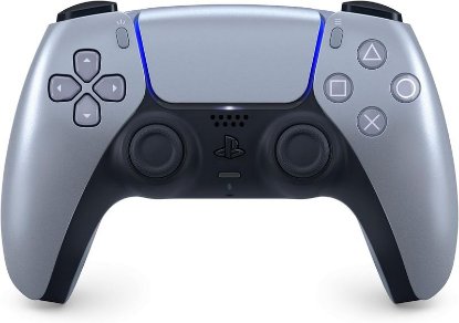 Gamepad SONY PlayStation 5, PS5, DualSense, bežični, Sterling Silver