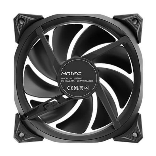 Ventilator ANTEC Fusion ARGB, 120mm, PWM, crni, 3 komada sa kontrolerom