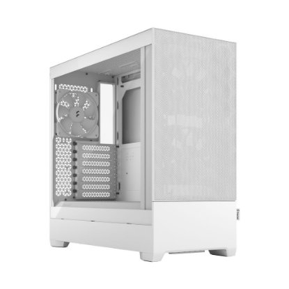Kućište FRACTAL DESIGN Pop Air TG, ATX, bijelo, bez napajanja