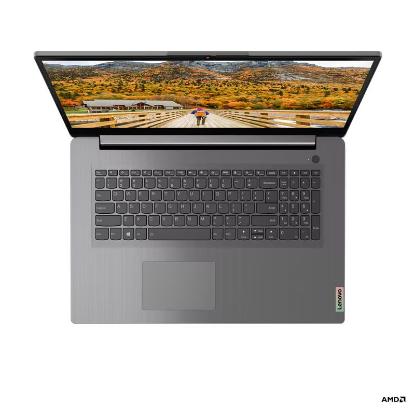 Laptop LENOVO IdeaPad 3 82KV00MUSC / Ryzen 7 5700U, 12GB, 512GB SSD, AMD Radeon Graphics, 17.3" FHD IPS, bez OS, sivi