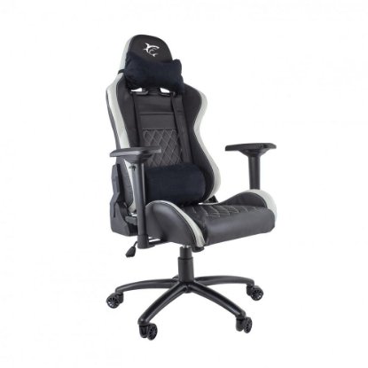 Gaming stolica WHITE SHARK Nitro GT, crno-bijela