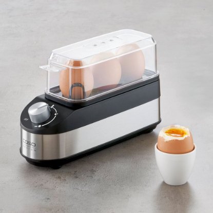 Kuhalo za jaja CASO DESIGN E3, 210W, za 3 jaja, inox