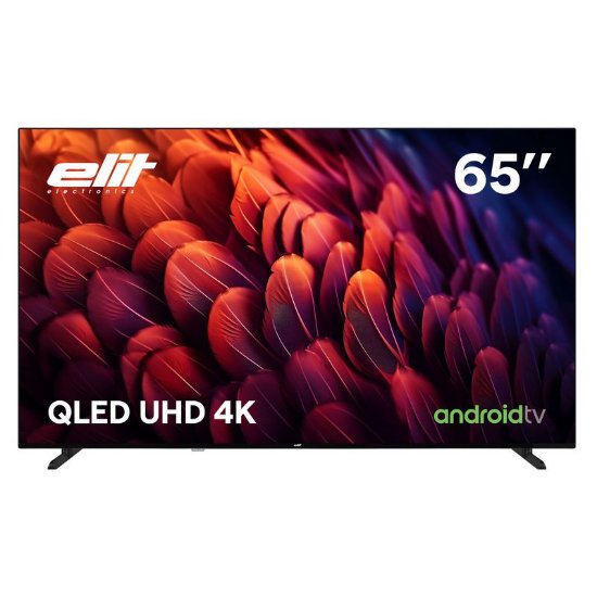 QLED TV 65" ELIT QA-6524UHDTS2, 4K UHD, Android Smart TV, DVB-T2/C/S2, HDMI, USB, Wi-Fi, Bluetooth, LAN, energetski razred E