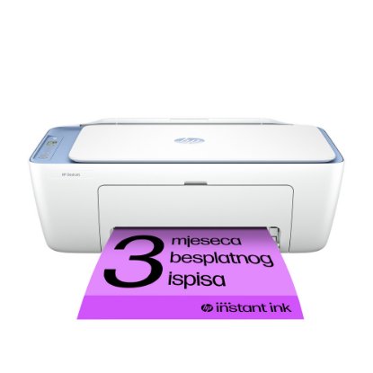 Multifunkcijski printer HP DeskJet 2822e, 588R4B, printer/scanner/copy, 1200dpi, Wi-Fi, USB, bijeli, Instant Ink