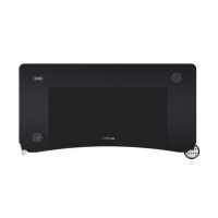 Gaming stol TRUST GXT 710 Luminus Pro, RGB, bežični punjač, crni
