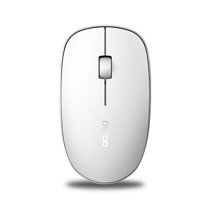 Miš RAPOO M200 Silent Multi-mode, bežični, bijeli
