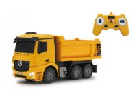Kamion na daljinsko JAMARA kiper Mercedes Arocs, žuti 1:26