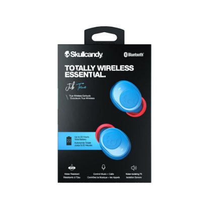 Slušalice SKULLCANDY JIB TRUE WIRELESS IN-EAR, bežične, BT, in-ear, mikrofon, crne