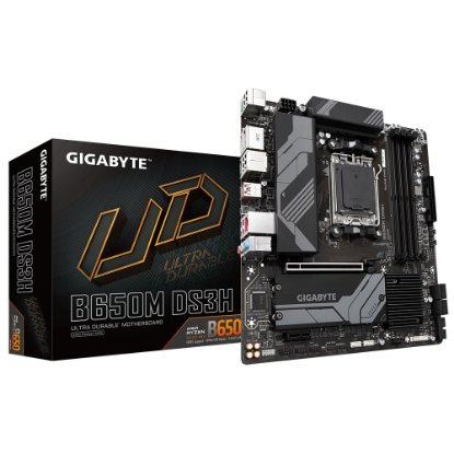 Matična ploča GIGABYTE B650M DS3H, AMD B650, DDR5, mATX, s. AM5