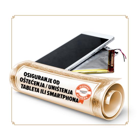 Osiguranje od oštećenja/ uništenja smartphone-a/ tableta u trajanju od 24 mjeseci - vrijednosti uređaja 1194,52-1327,23 €