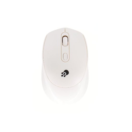 Miš OCTIO M302W, optički, bežični, 1600dpi, bijeli