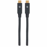 Kabel MANHATTAN, USB 3.2 Gen1, USB-C (M) na USB-C (M), PD 60W, 1.2 DP Alt Mode, 2.0m