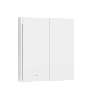 Bežični dupli zidni prekidač AQARA Wireless Remote Switch H1, bijeli