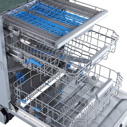 Ugradbena perilica posuđa MIDEA MID60S330-HR, 60 cm, 15 kompleta, 3 košare, energetski razred C, inox