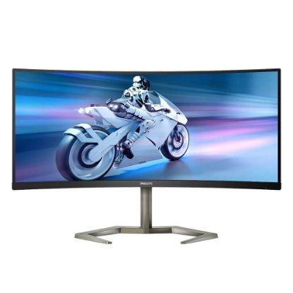 Gaming monitor 34" PHILIPS Evnia 34M1C5500VA/01, UWQHD, VA, 165Hz, 1ms, 300cd/m2, FreeSync, zakrivljeni, zvučnici, crni
