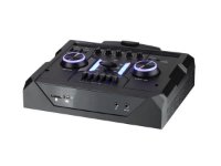 Karaoke AKAI ABTS-112, 60W, FM, BT, USB, SD, rasvjeta, baterija, bež. Mikrofon, crni