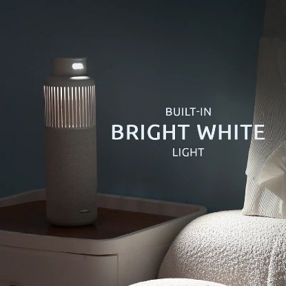 Zvučnik HIFUTURE Wedge, BT, LED svijetlo, srebrni