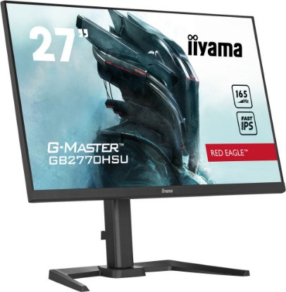 Gaming monitor 27" IIYAMA G-Master GB2770HSU-B5, FHD, IPS, 165Hz, 1ms, 250cd/m2, FreeSync, pivot, zvučnici, crni