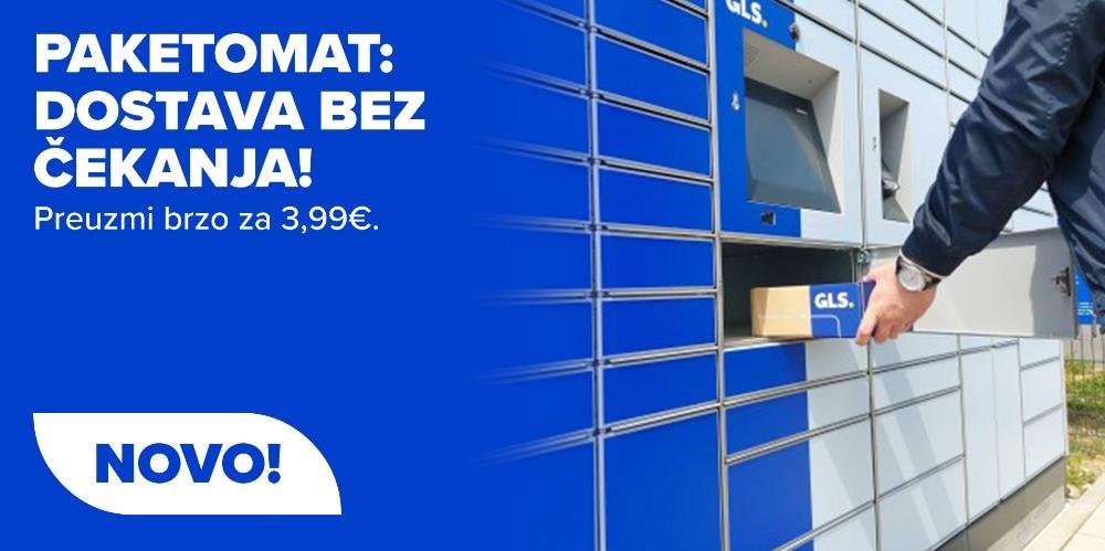 Prikažite detalje za Dostava u GLS Paketomate