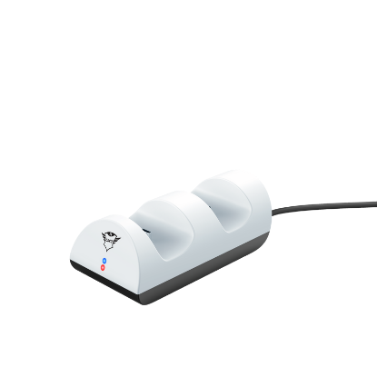 Punjač TRUST GXT 254, za 2 PS5 kontrolera, USB