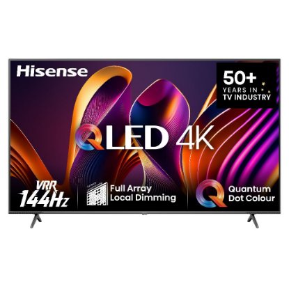 Slika QLED TV 75" HISENSE 75E7NQ PRO, Smart TV, UHD 4K, 144Hz, DVB-T2/C/S2, HDMI, Wi-Fi, USB, LAN, energetski razred E