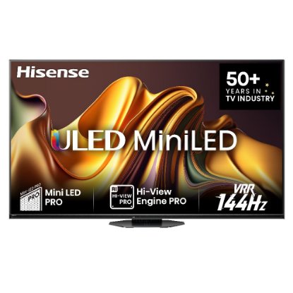 Slika Mini-LED TV 65" HISENSE 65U8NQ, Smart TV, 4K UHD, 144Hz, DVB-T2/C/S2, HDMI, Wi-Fi, USB, LAN, energetski razred E