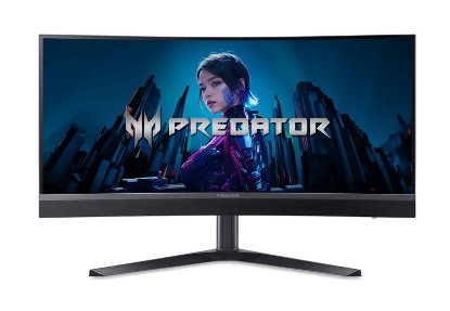 Gaming monitor 34" ACER Predator X34 V3bmiiphuzx UM.CXXEE.301, UWQHD, VA, 180Hz, 1ms, 1000cd/m2, FreeSync, zakrivljeni, zvučnici, crni