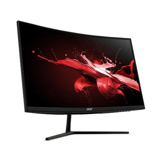 Monitor 32" ACER Nitro EI322QURPbmiippx, QHD, VA, 165Hz, 1ms, 400cd/m2, 100M:1, zakrivljeni, crni