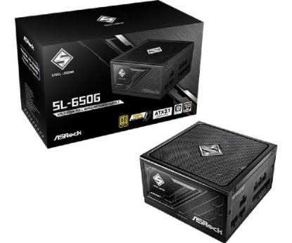 Napajanje 650W, ASROCK Steel Legend SL-650G, 135mm vent., 80+ Gold, modularno