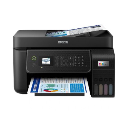 Multifunkcijski printer EPSON EcoTank L5310, printer/scanner/copy/fax, 5760 dpi, USB, LAN, WiFi, crni