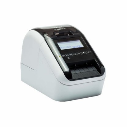 Pisač za naljepnice BROTHER QL-820NWB, crni i crveni ispis, LCD, WIFI, USB, bijeli