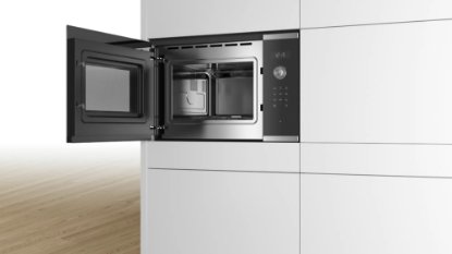 Ugradbena mikrovalna pećnica BOSCH BFL554MS0, 25 l, 900 W, inox