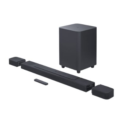 Soundbar JBL Bar 1000, 880W, BT, subwoofer, odvojivi zvučnici, crni
