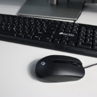 Tipkovnica + miš OCTIO KM101U, crni, USB