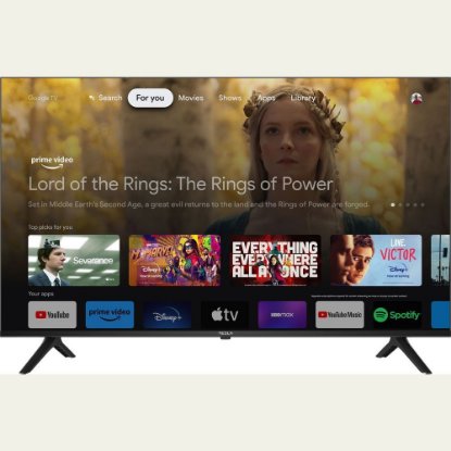 LED TV 65" TESLA 65E635BUS, Google TV, 4K UHD, DVB-T2/C/S/S2, Wi-Fi, BT, USB, HDMI, LAN, energetski razred F